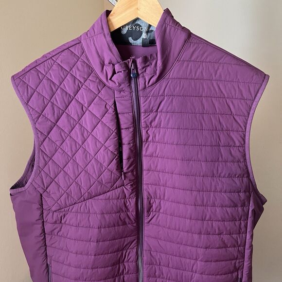 Greyson Vest Mens XL Yukon Ultralight Puffer Quilted Purple - Picture 3 of 11